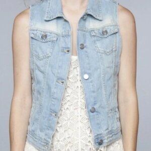 VINTAGE Brandy Melville denim vest - M